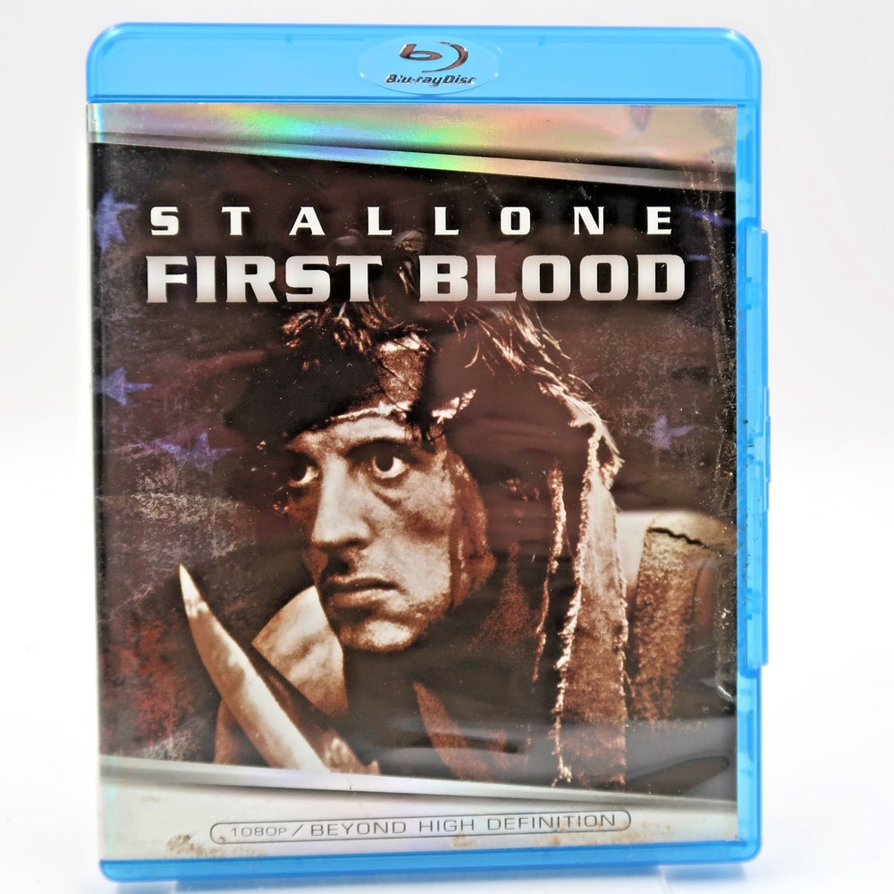 Rambo First Blood Blu-ray 1982 Sylvester Stallone Action Movie LIONSGATE